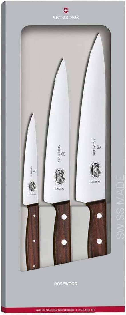 Amazon.com: Victorinox Wood, 3 Piece Carving Set, Set of 3 (5.1050